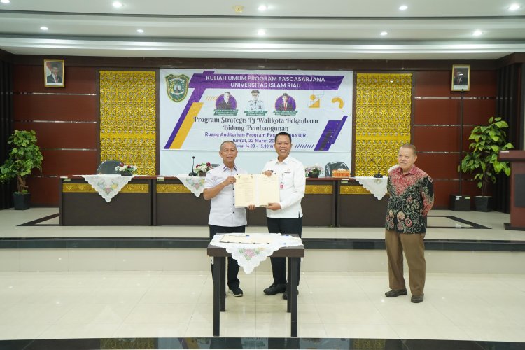 UIR dan Pemko Pekanbaru Tandatangani MoU