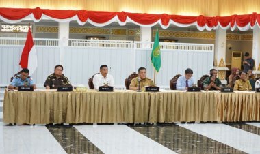 Jelang Idul Fitri 2024, Pj Gubri Ikuti Apel Siaga Pengamanan Pasokan dan Harga Pangan