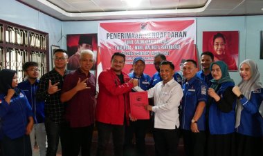 Agung Nugroho Ikuti Penjaringan Calon Kepala Daerah DPC PDIP Pekanbaru, Siap Berkoalisi