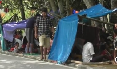 Ratusan Pengungsi Rohingya Tinggal di Tenda Pinggir Jalan,  Pemko Pekanbaru Minta Bantuan Pemprov Riau untuk Penampungan