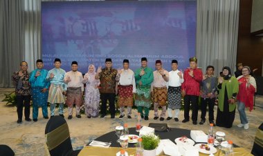 Perkuat Solidaritas, Pimpinan dan Anggota DPRD Bengkalis Hadiri Halal Bihalal IKMKB