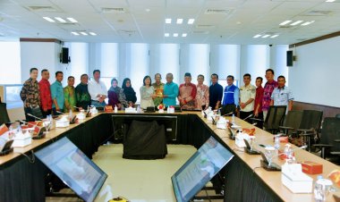 Pansus Ranperda Penyelenggaraan Penanggulangan Bencana DPRD Bengkalis Konsultasi ke BNPB