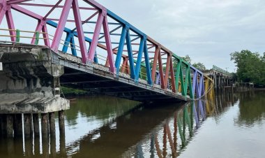 Pemprov Riau Akan Bangun Jembatan Baru Tahun 2025, Jembatan Panglima Sampul yang Ambruk Sudah tak Layak