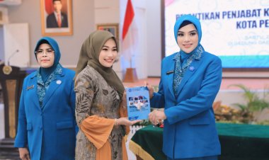 Gantikan Rilla Mustafa Muflihun, Aemi Octawulandari Risnandar Dilantik Jadi Pj Ketua TP PKK Kota Pekanbaru