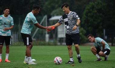 Jelang Timnas Indonesia vs Irak, Empat Pemain Belum Bergabung Latihan Perdana