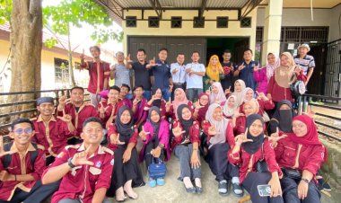 Ingin Lebih Dekat Ilmu Jurnalistik, Mahasiswa Rokania Anjangsana ke PWI Rohul