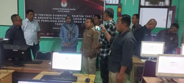 Mulai Hari Ini, 3.610 Calon Anggota PPK se-Riau Ikuti Tes Tertulis CAT