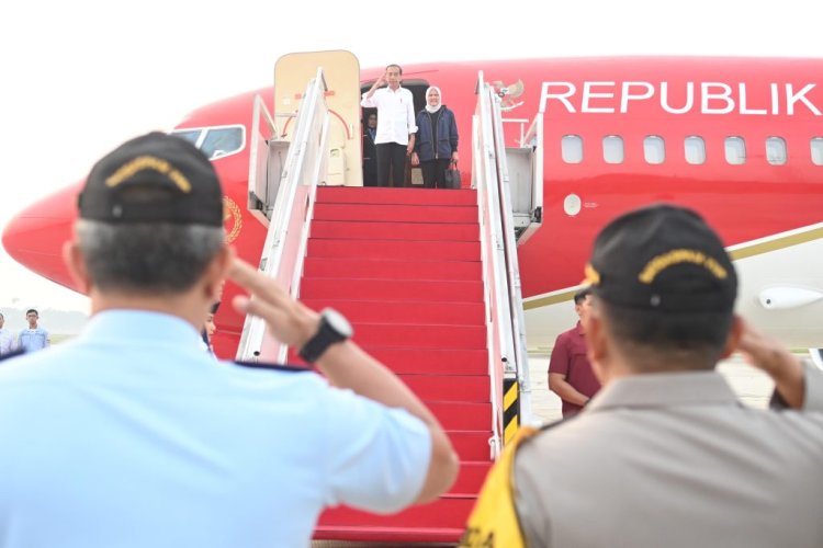 Tinjau Lokasi Bencana Banjir Bandang, Presiden Jokowi dan Istri Bertolak ke Sumbar