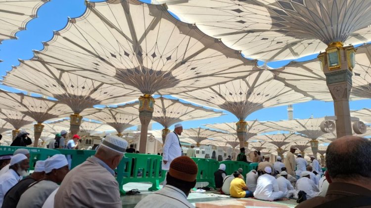 Zaini Idris Bin Shalihin Jemaah Haji Asal Inhil Meninggal Dunia di Pelataran Masjid Nabawi Madinah