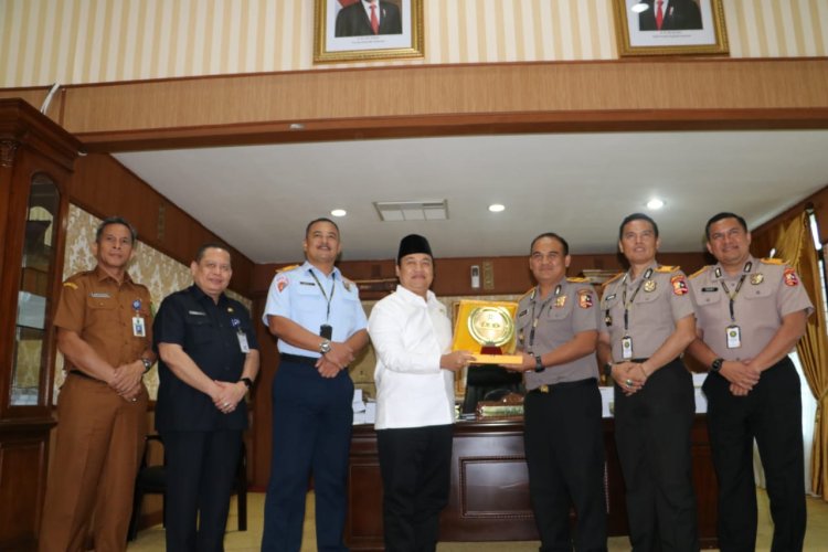 Terima Kunjungan Serdik Sespimti Polri Dikreg ke-33, Ketua DPRD Riau Yulisman: Alhamdulillah Riau Kondusif