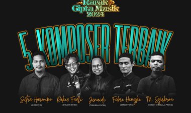 Lima Komposer Bakal Perform di Malam Puncak Rarak Cipta Musik DKR 2024