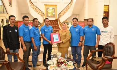 Pelantikan FW RPG Kabupaten Bengkalis Dibarengi dengan Distribusi 500 Paket Sembako Murah