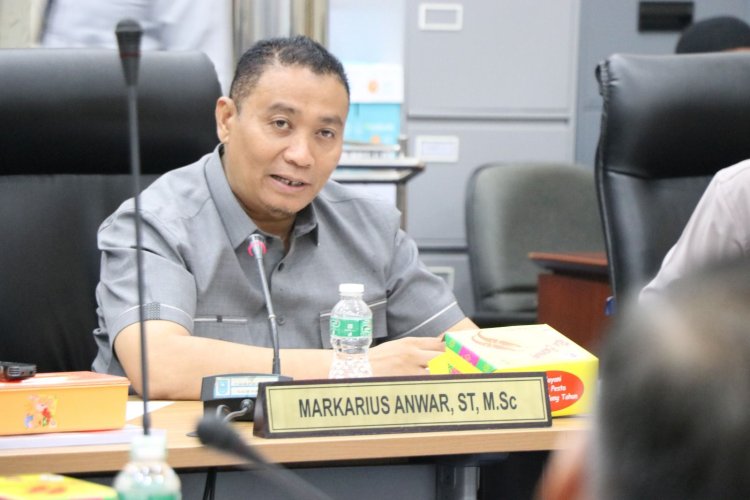 Pimpin RDP Komisi III DPRD Riau dengan BRK Syariah dan Biro Perekonomian, Markarius: Progres Bagus dan Sudah Dekati Target