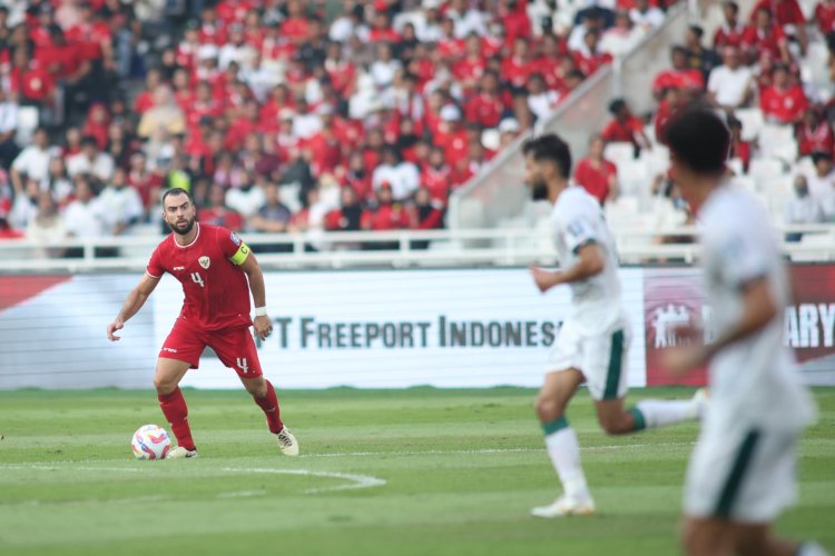 Hasil Timnas Indonesia vs Irak 0-2, Jordi Amat Dapat Kartu Merah, Erick Thohir Minta Pelatih dan Pemain Harus Evaluasi