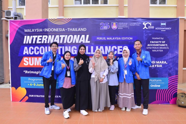 Mahasiswa FEB UIR Borong Penghargaan di Internasional Accounting Alliances Summit 2024