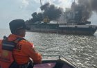 KM Lintas Bahari Tujuan Cirebon Terbakar di Perairan Kepulauan Meranti Saat Memuat Sagu, Tak Ada Korban Jiwa