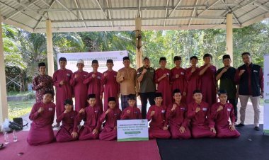 IZI Riau laksanakan Peresmian dan Serah Terima Program Benah Musholla Ponpes Baitul Qur'an Kampar