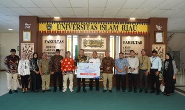 UIR Terima Bantuan Pendidikan Rp145 Juta dari BTN Syariah