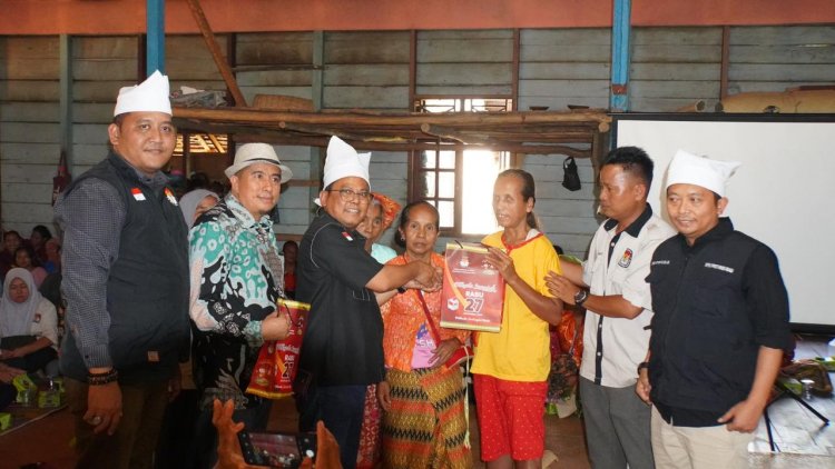 KPU Riau Gandeng Masyarakat Talang Mamak Tingkatkan Partisipasi Pemilih di Pemilihan Serentak 2024