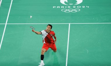 Olimpiade Paris 2024, Jonatan Christie Kalah dari Pebulutangkis India Lakshya Sen