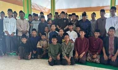 Ratusan Santri dan Ustaz Doakan SF Hariyanto jadi Gubernur Riau