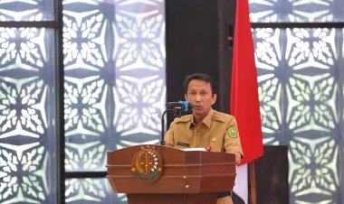 Pj Sekda Riau Hadiri Peringatan Hari Bhakti Adhyaksa ke-64, Minta Dukungan Percepatan Pembangunan Riau