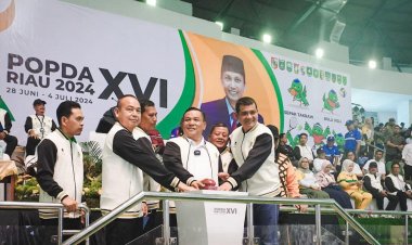 Pj Gubri SF Hariyanto Akui Atlet Pelajar Riau Aset Berharga