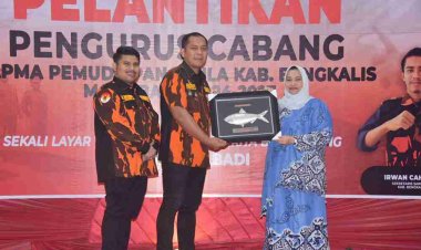 Bupati Bengkalis Kasmarni Ajak Sapma PP Menjadi Desainer Peradaban Bermasa