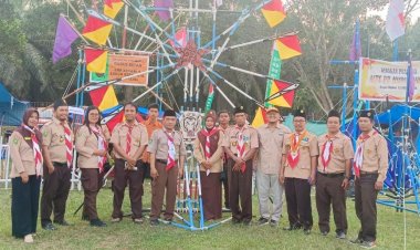Enam Kwarran di Inhu Serentak Gelar Perkemahan Sempena Hari Pramuka ke- 63