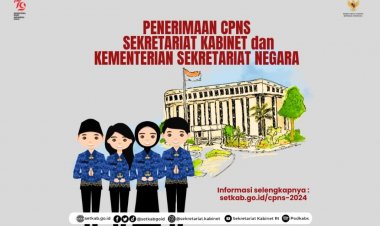 Seleksi CPNS 2024, Setkab dan Kemensetneg Buka Pendaftaran 426 Formasi, Ini Rinciannya