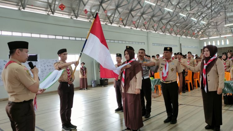 Ketua Kwarcab Pramuka Pekanbaru Lantik Mabiran Binawidya