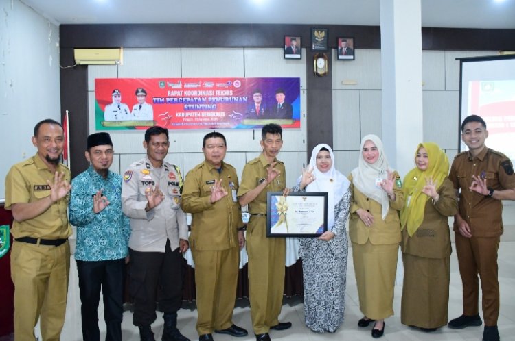 Pemkab Bengkalis Gesa Tekan Prevalensi Stunting, Bupati Minta TPPS Perkuat Sinergisitas