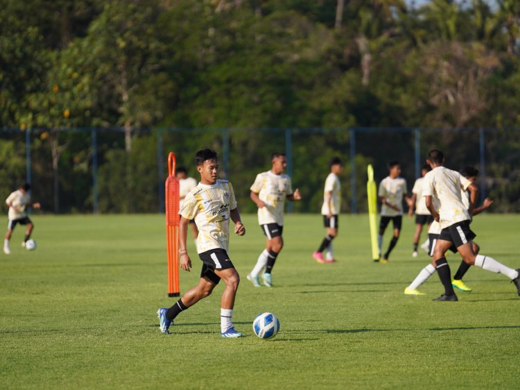 Kualifikasi Piala Asia U-17 2025, Timnas U-17 Indonesia Fokus Latihan Fisik di Bali