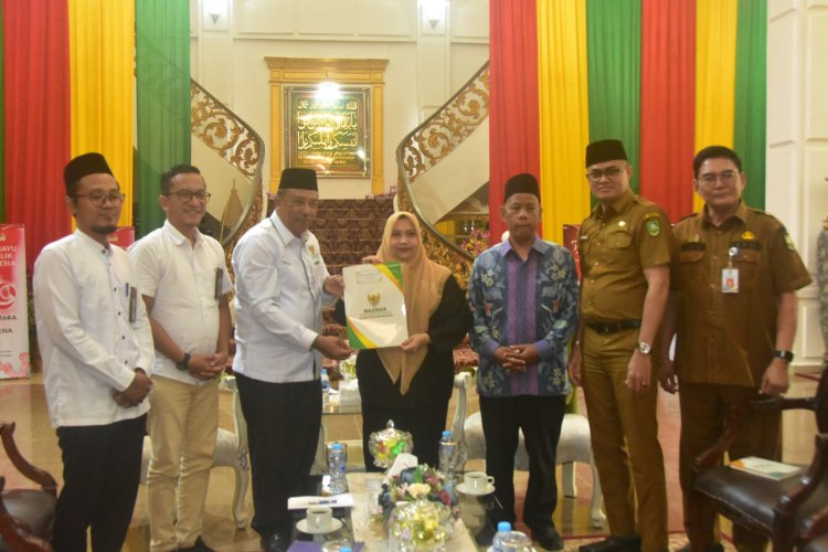 Bupati Bengkalis Terima Audiensi PT PLN, PDAM Tirta Terubuk dan BAZNAS