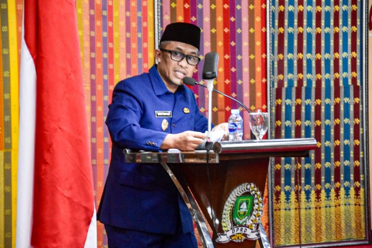 Pemkab Bengkalis Jawab Pandangan Umum Fraksi DPRD Tentang Ranperda APBD 2025