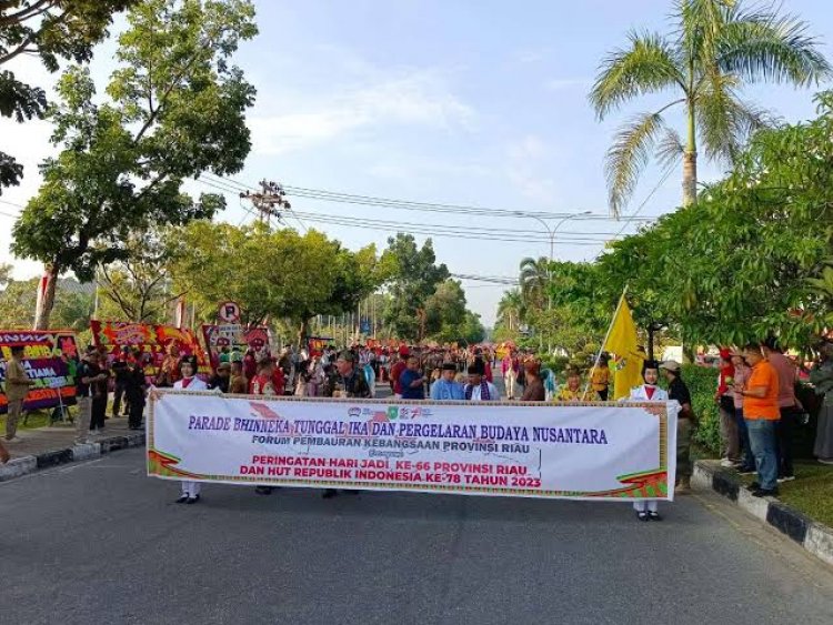 FPK Riau Akan Gelar Karnaval Budaya Parade Bhinneka Tunggal Ika Pagi Ini di Pekanbaru