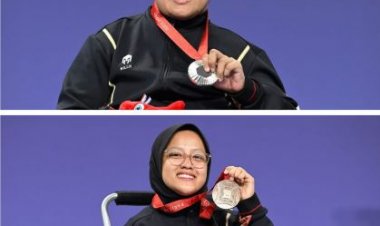 Gischa Zayana dan Muhammad Afrizal Syafa Atlet Boccia Indonesia Raih Perunggu di Paralimpiade Paris 2024