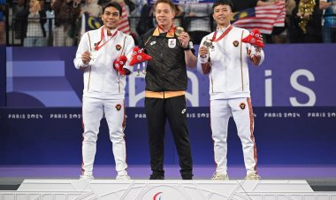 Suryo Nugroho Atlet Para Bulu Tangkis Indonesia Raih Perak di Paralimpiade Paris 2024