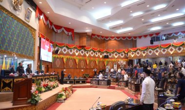 DPRD Riau Umumkan Pimpinan Fraksi-fraksi, Dewan Akan Percepat Penyusunan Tata Tertib