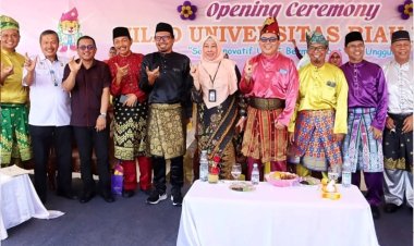 Ma'mun Solikhin Hadiri Opening Ceremony Milad UNRI ke-62