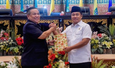 DPRD Riau Paripurna Penyampaian Laporan Reses Masa Persidangan I Tahun 2024 