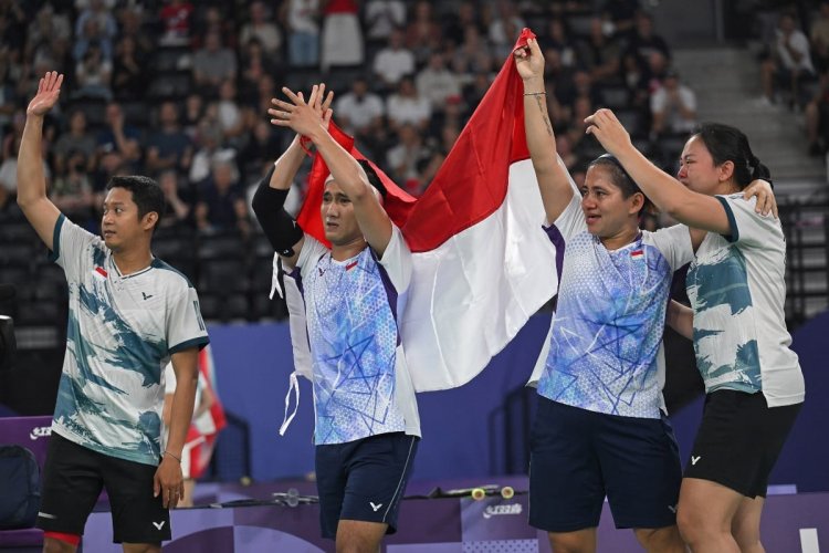 Leani Ratri Oktila Atlet Para Bulu Tangkis Asal Riau Raih Medali Emas Pertama Indonesia di Paralimpiade Paris 2024