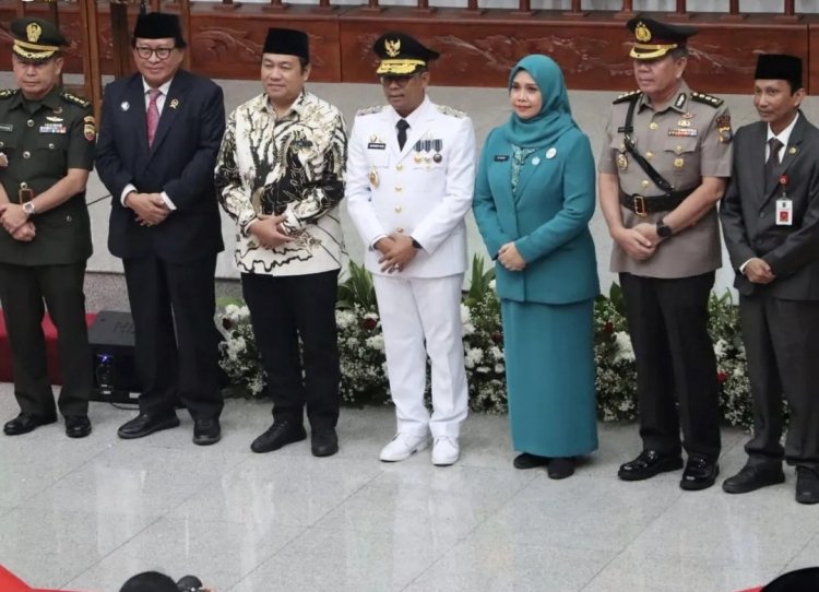 Ketua DPRD Riau Yulisman Hadiri Pelantikan Pj Gubri Rahman Hadi