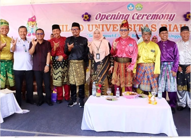 Ma'mun Solikhin Hadiri Opening Ceremony Milad UNRI ke-62