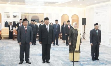 Muliardi Dilantik Jadi Kepala Kanwil Kementerian Agama Provinsi Riau