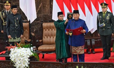 Prabowo Subianto dan Gibran Rakabuming Raka Resmi Jadi Presiden dan Wakil Presiden RI Masa Jabatan 2024-2029