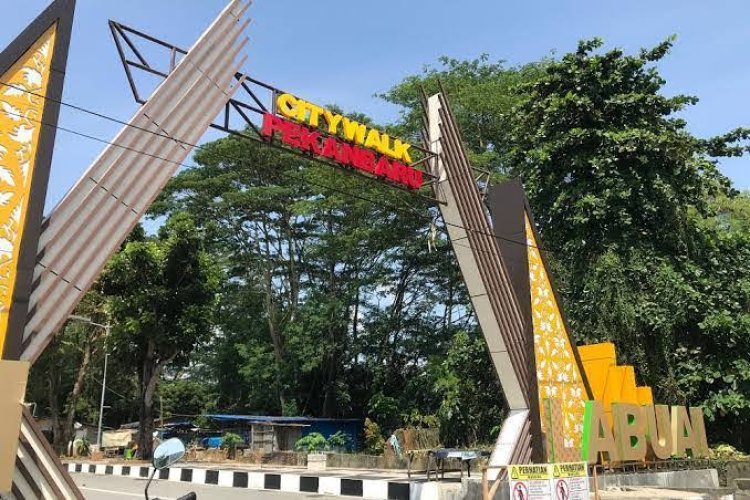 Taman Labuai Pekanbaru City Walk Akan Beroperasi Akhir 2024, Jadi Ikon Baru Wisata Kuliner