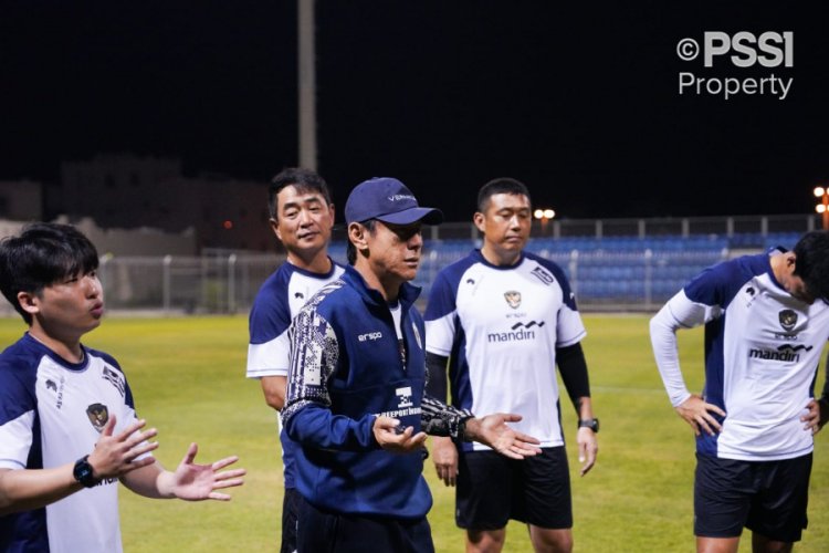 Jelang Bahrain vs Timnas Indonesia, Kualifikasi Piala Dunia 2026, Shin Tae-yong Fokus Pemulihan Fisik Pemain