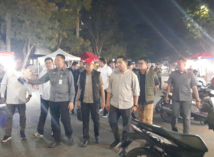 Kawasan Kuliner Malam Jalan Cut Nyak Dien Pekanbaru Sudah Dibuka Kembali