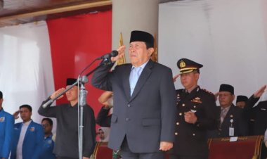 Jadi Irup Peringatan Hari Sumpah Pemuda ke-96, Bupati Sukiman Ajak Pemuda Berbudipekerti dan Berakhlak Mulia